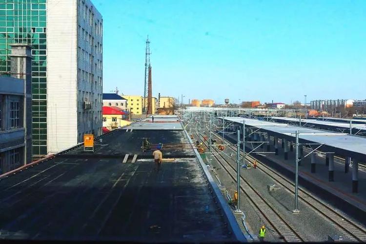 佳木斯火车站北站房封闭改造又有新变化啦!