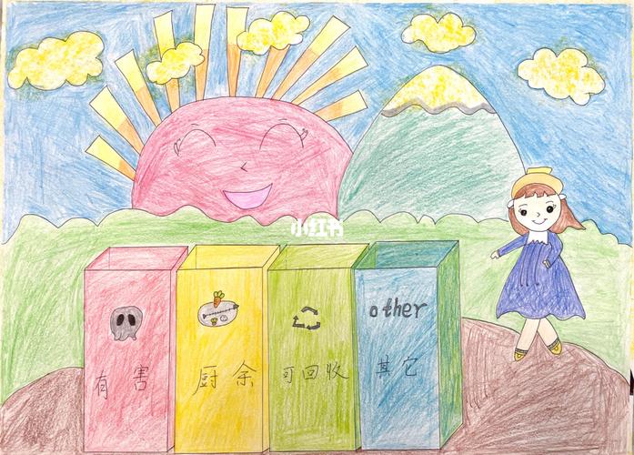 幼儿园低碳环保 儿童画 简笔画_简笔画_幼儿园_儿童画