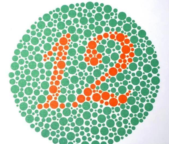 4张色盲测试图,可以轻易测出红绿色盲,识别不出考取驾驶证无望