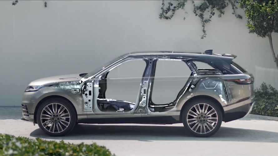 路虎的全铝车身技术使得星脉的整车质量控制在了两吨以下,配合来自