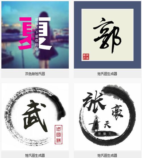 头像裁剪上传_姓氏头像一键制作-姓氏图版一个姓氏,一句情话