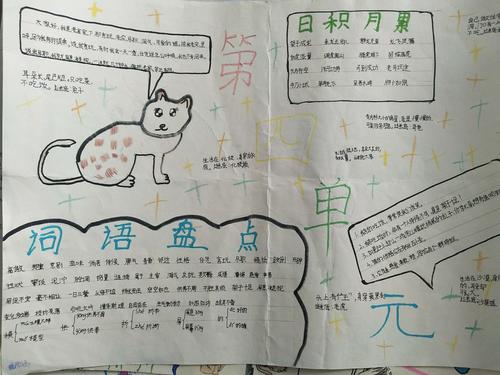 第四单元动物主题手抄报