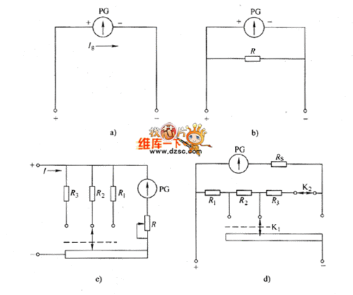 直流电流测量电路的工作原理