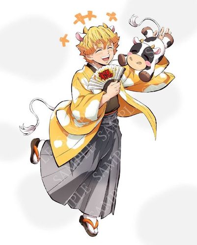 鬼灭之刃牛年贺图公开