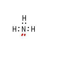 氨气的电子式中有没有如图所示的红色的两个点