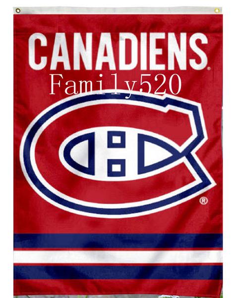 购客montreal nhl蒙特利尔加拿大人旗帜nhl canadiens flag_易购客