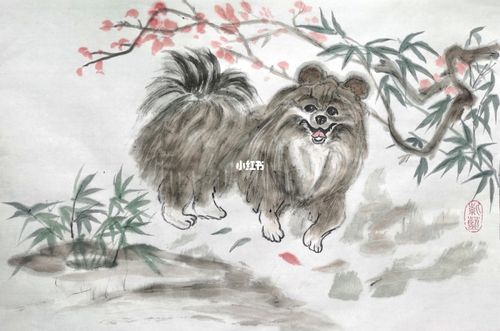 国画,狗_国画_绘画_素材_绘画素材_文化_绘画
