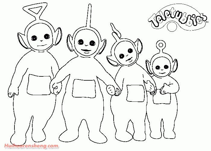 22张天线宝宝简笔画图片(3)