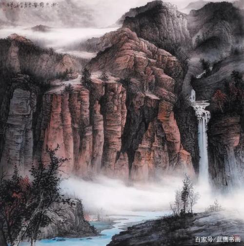 潘文良作品《秋色云岚》