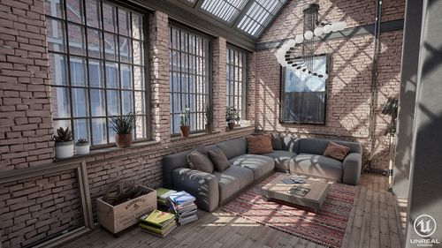 ue4室内渲染02