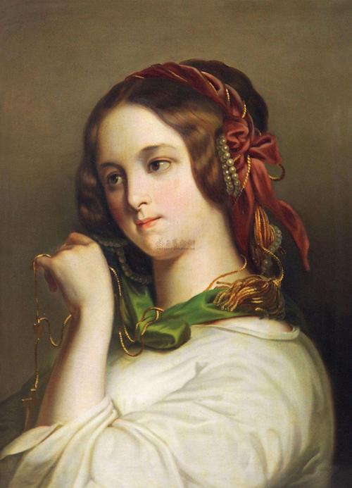 论汉画,油画构图自由性的抽象美, 撩人心扉的古典油画