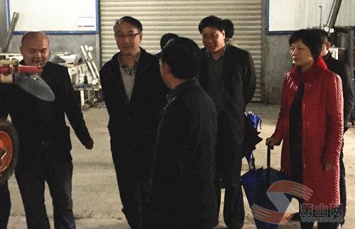 浙江省农机局局长王建伟考察调研金牛农机合作社