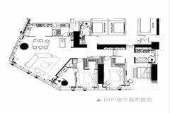 青岛海天中心户型图-房型图-平面图-吉屋网