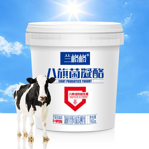 兰格格蒙古酸奶八旗菌凝凝固型风味发酵乳酸酸牛奶酸奶