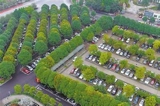 阜阳首个生态停车场年内完工