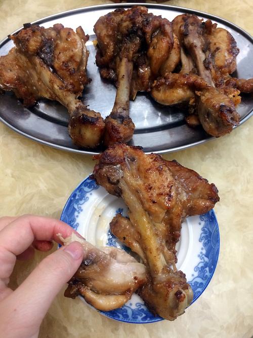 香酥香骨鸡腿(  )的做法