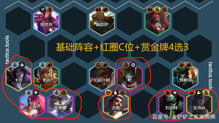 云顶之弈攻略三星五费不是梦赏金猎人全方位细节攻略