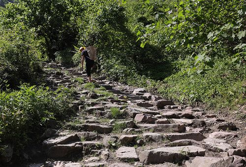 四川荥经修复茶马古道