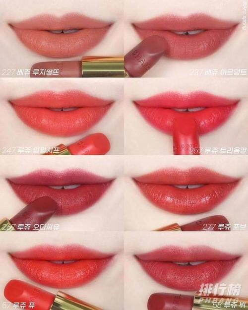 2021必买口红色号2021年最火口红颜色