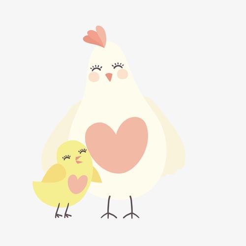 关键词 : 小鸡,母鸡,png图形,装饰,矢量图,动物,动漫