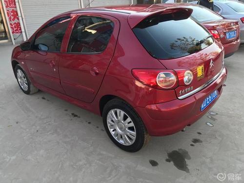 售车贴10年红色雪铁龙c2车况精品