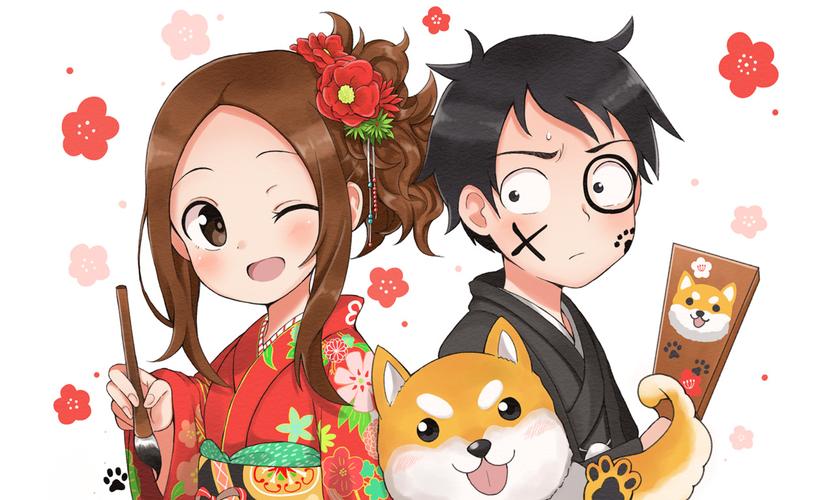 动漫《擅长捉弄人的高木同学》高清桌面壁纸