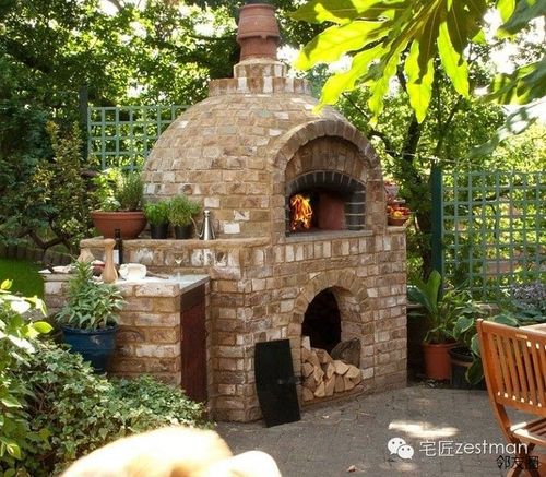 这个得用这种烤炉,砖砌果木烤炉.