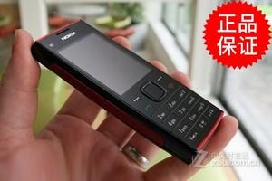 nokia/诺基亚x5-00移动3g单卡大卡直板红色手机商务机不支持wifi