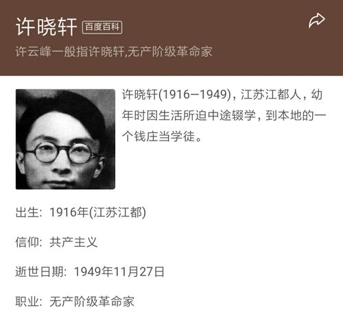 我最爱的《红岩》人物许云峰(许晓轩)
