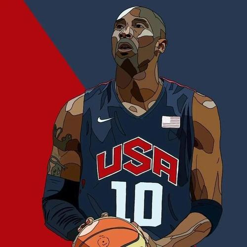 nba球星手绘头像3