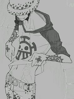 com #二次元##骚年美如画##海贼王##one piece##特拉法尔加·罗# 1 阿