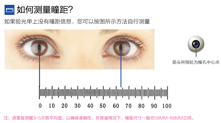 800近视瞳距一般是多少