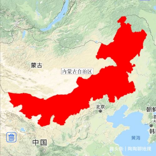 内蒙古自治区的地理位置图内蒙古自治区地势较高,处于内蒙古高原腹地