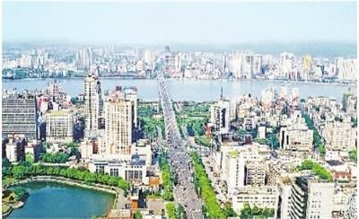 株洲全景图 严其政 摄