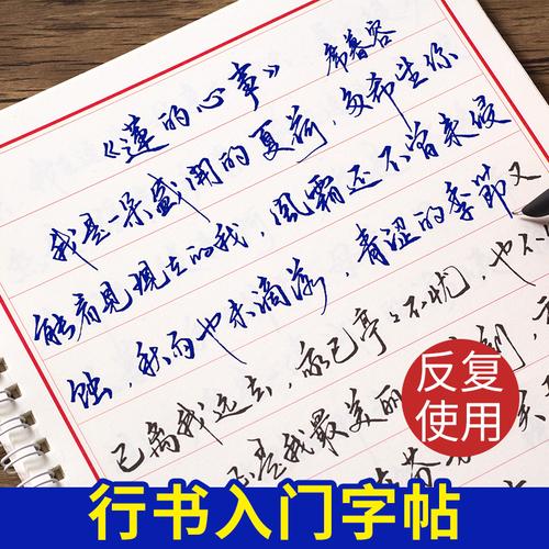字帖成人钢笔练习写字神器速成21天书女生漂亮大气字体硬笔书法练字本
