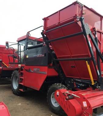 全新新疆牧神收割机大5割台65021万