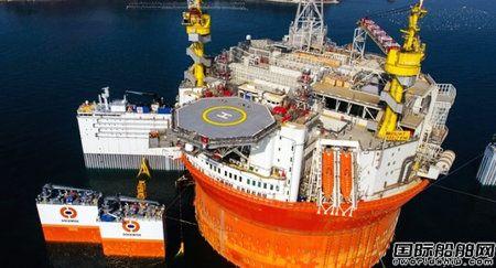 现代重工圆筒形fpso"goliat"完工