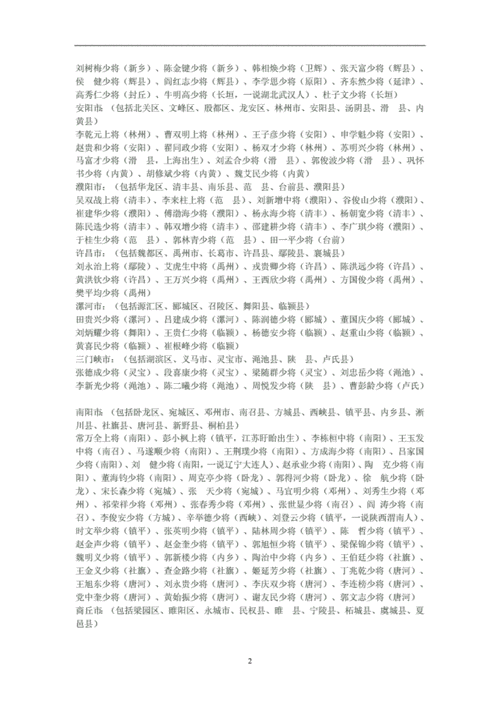 新时期河南籍将军doc4页