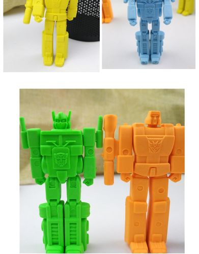 机甲 橡皮 变形金刚 橡皮擦 学生 韩国创意 卡通机器人