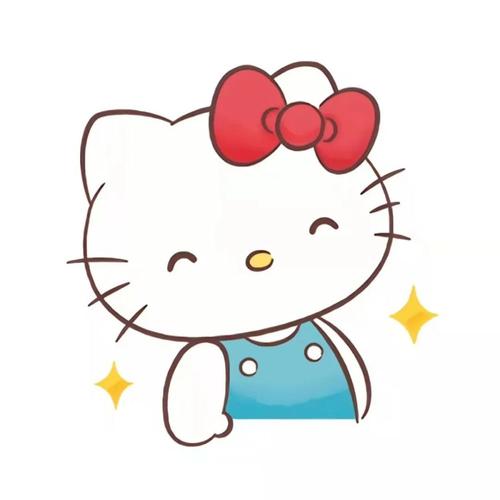 头像|可爱猫咪 卡通动漫凯蒂猫 个性搞怪沙雕头像 摩尔庄园 三丽欧