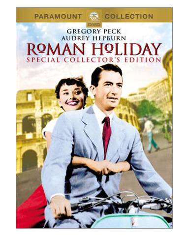 《罗马假日》电影海报