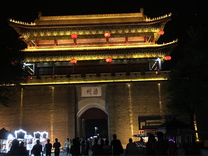 滦州古城夜景