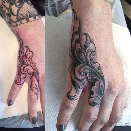 手背纹身图案