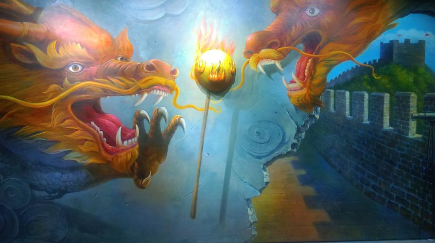 图说澳门十六浦3d奇幻世界