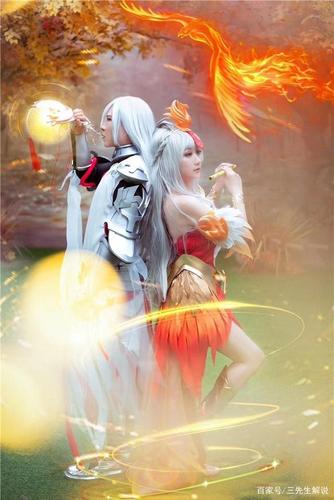 王者荣耀cosplay:凤求凰vs凤凰于飞,一个帅气一个美