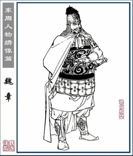 东周列国人物线描图谱