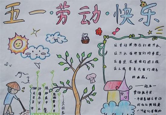 五一劳动节手抄报简单又漂亮_简单五一劳动节手抄报
