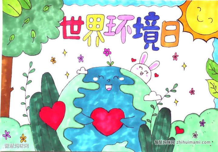 世界环境日手抄报图片简单又漂亮