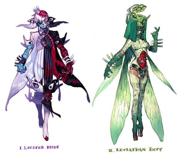 欧美游戏 cg站姿女角色2500张 绘画设计参考素材