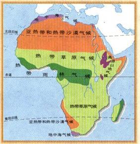 境内降水较少,仅刚果盆地和几内亚湾沿岸一带年平均降水量在1500毫米